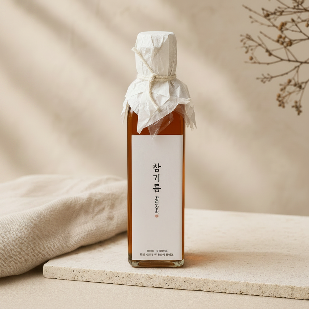 Sesame Oil - centred and cropped
